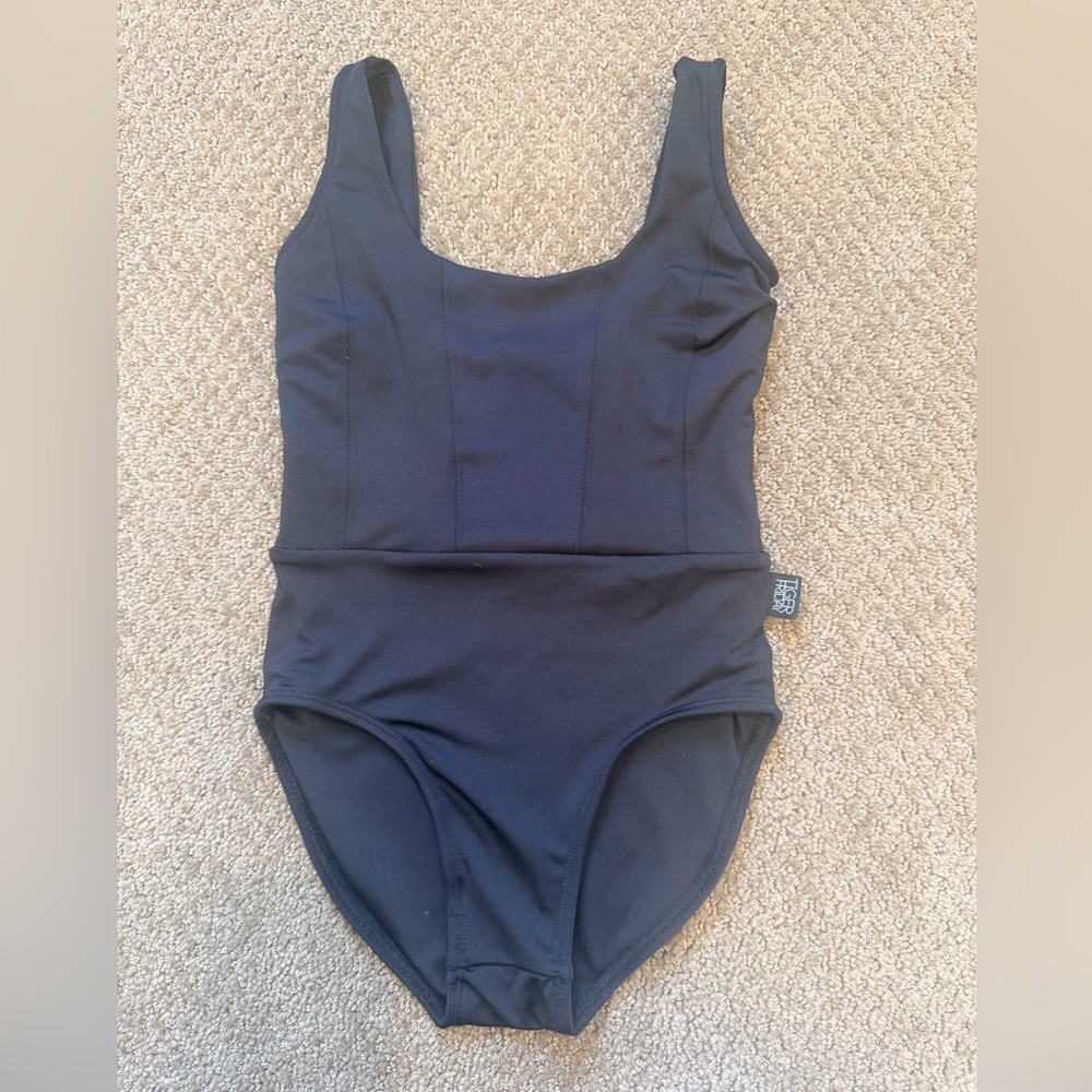 Tiger Friday Black Leotard